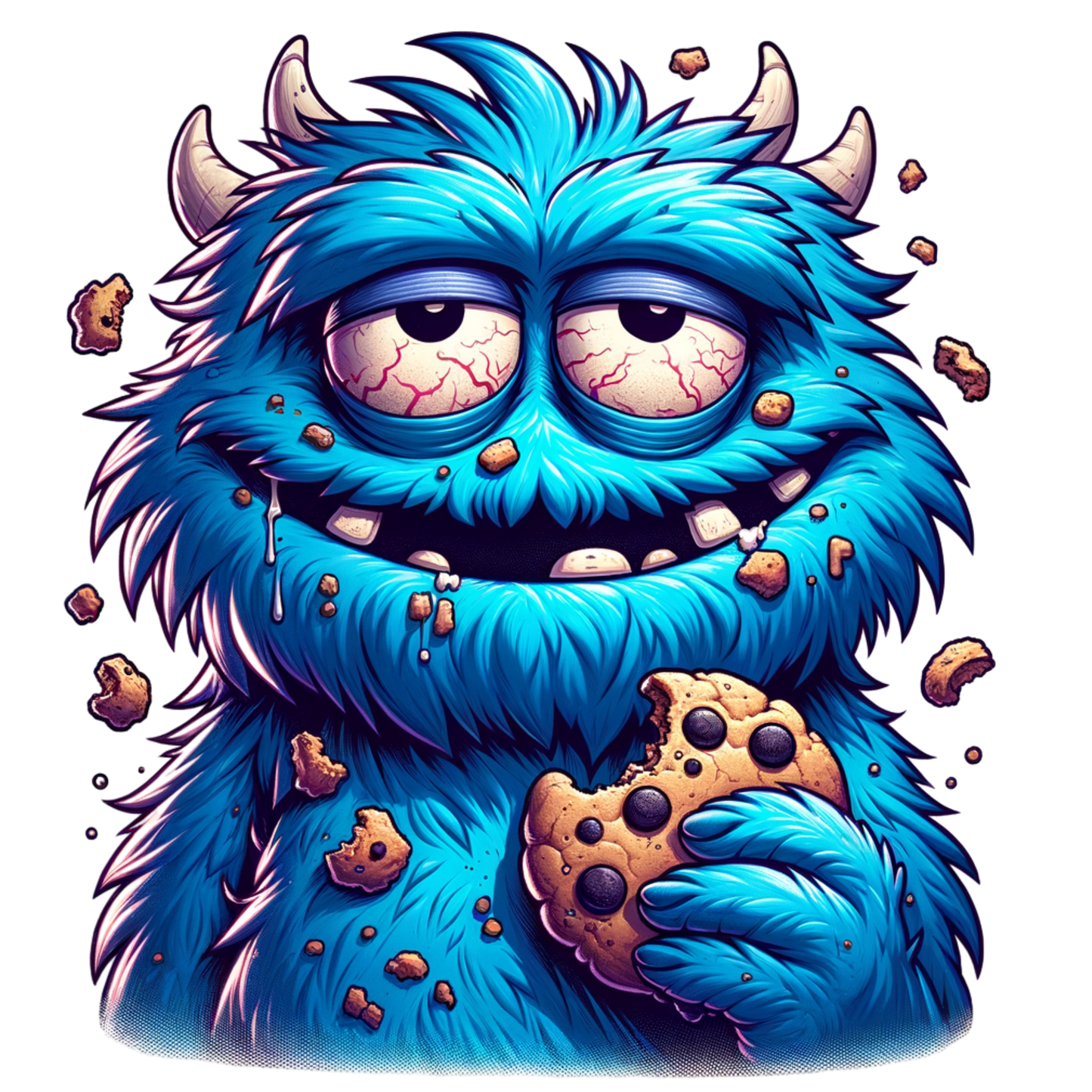 "420 Stoner Blue Monster"