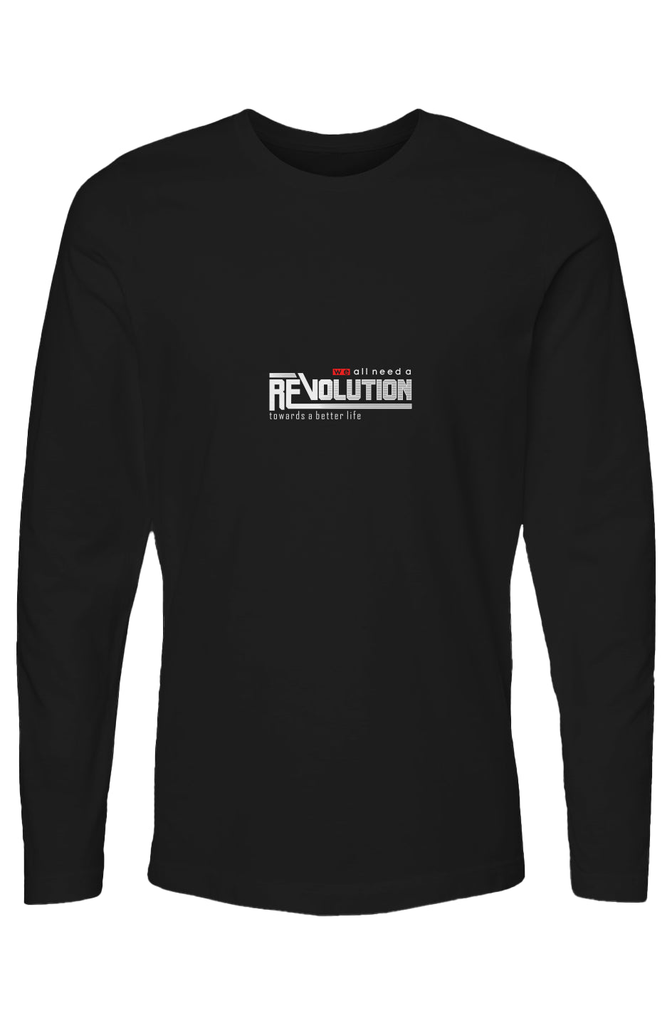 "Revolution" - Cotton Long Sleeve T-Shirt