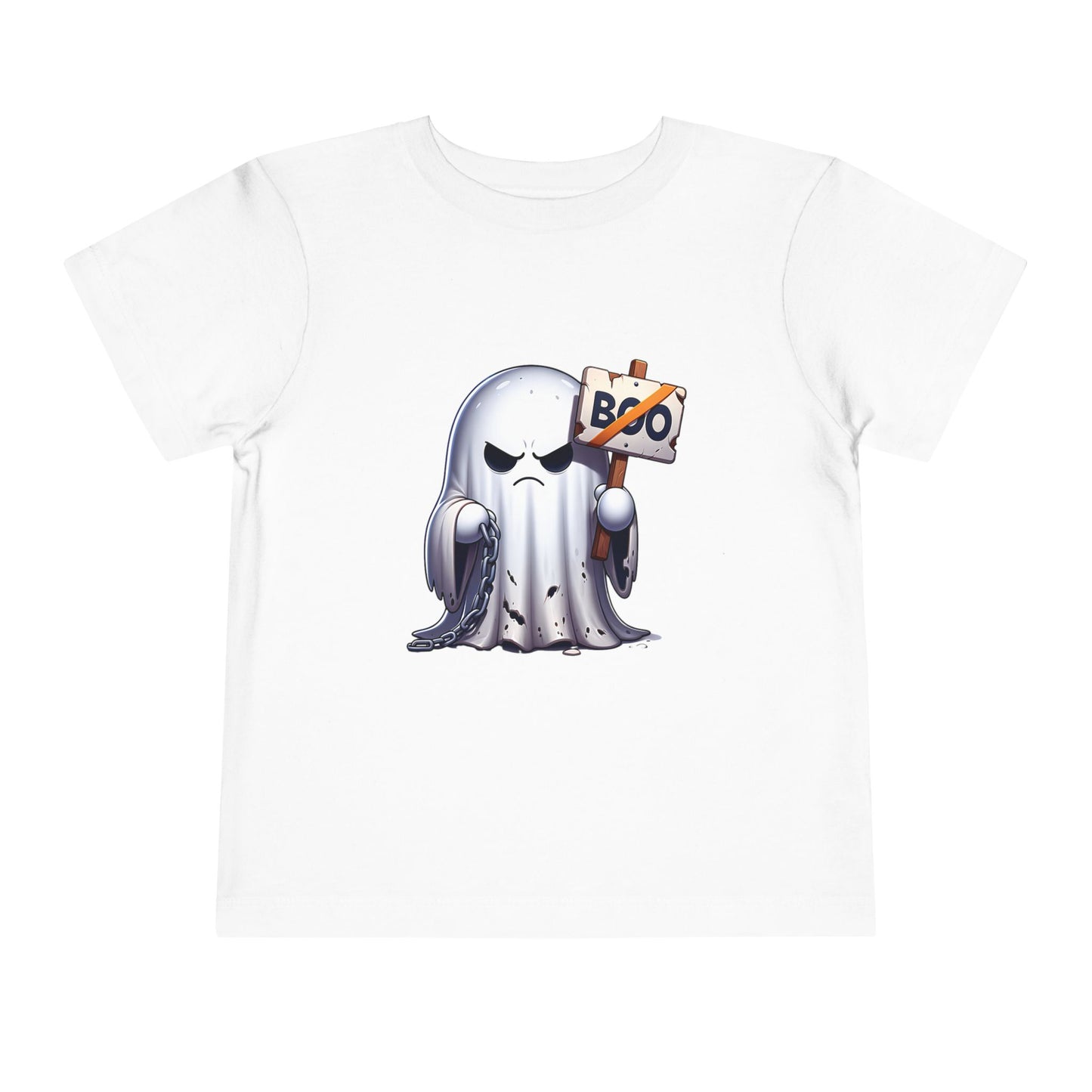 "Boo Ghost" Toddler Short Sleeve Tee.
