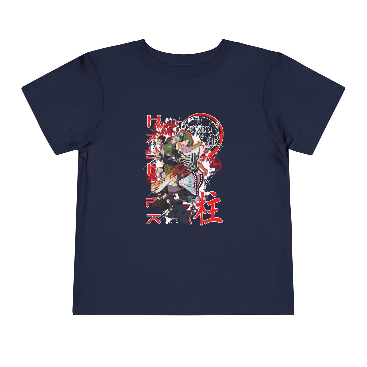 "Hashria" Toddler Graphic Tee, Fun Kids Shirt, Anime Inspired Toddler Top.