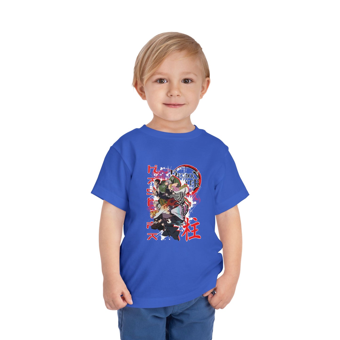 "Hashria" Toddler Graphic Tee, Fun Kids Shirt, Anime Inspired Toddler Top.