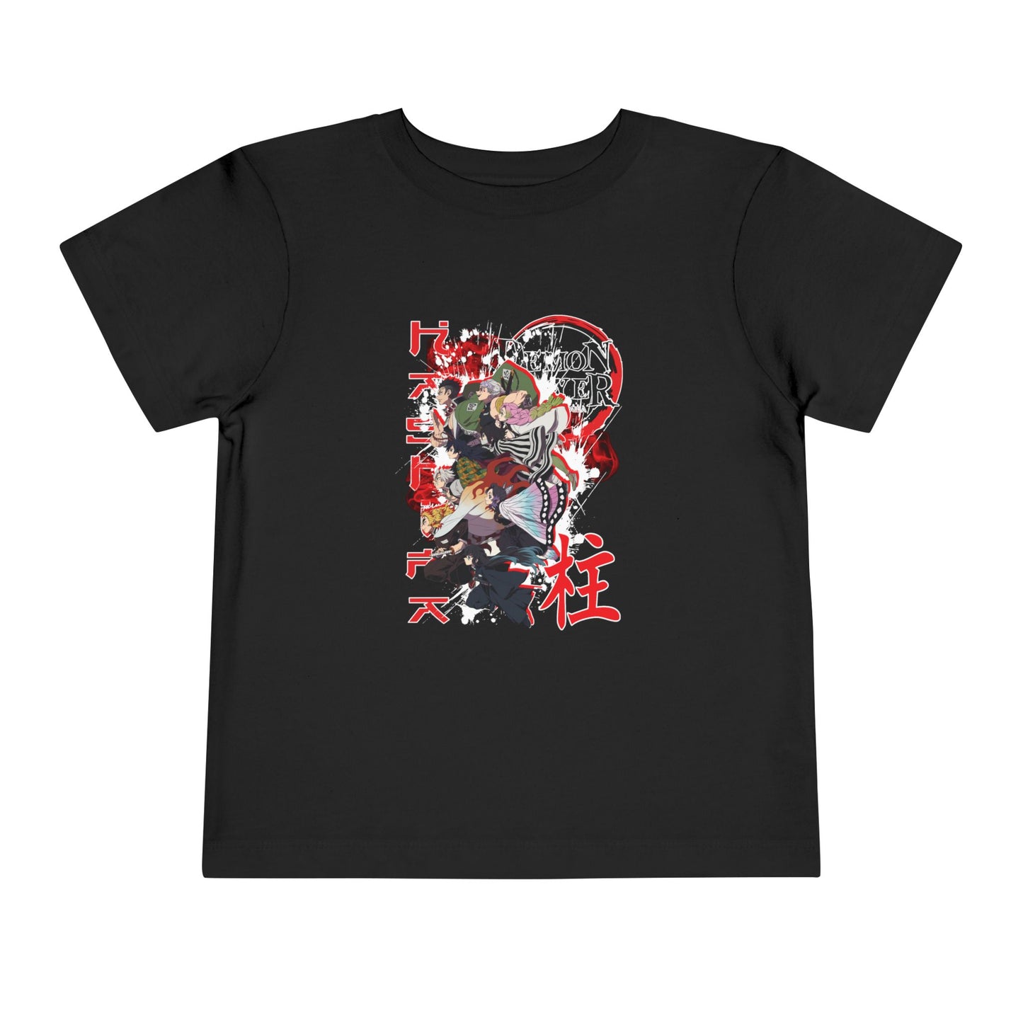 "Hashria" Toddler Graphic Tee, Fun Kids Shirt, Anime Inspired Toddler Top.