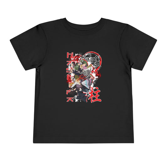 "Hashria" Toddler Graphic Tee, Fun Kids Shirt, Anime Inspired Toddler Top.