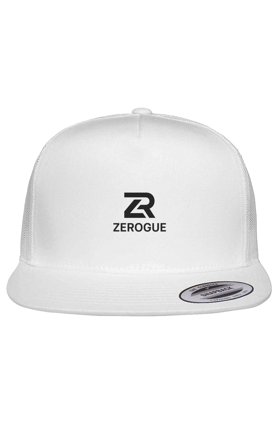"Zerogue Logo" 6006 Yupoong Adult 5-Panel Classic Trucker Cap