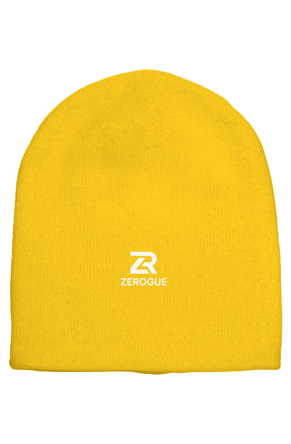 "Zerogue Logo" Short Beanie (Embroidery W)