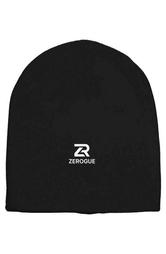 "Zerogue Logo" Short Beanie (Embroidery W)