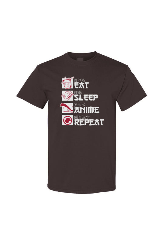 "Eat, Sleep, ANIME, Repeat"