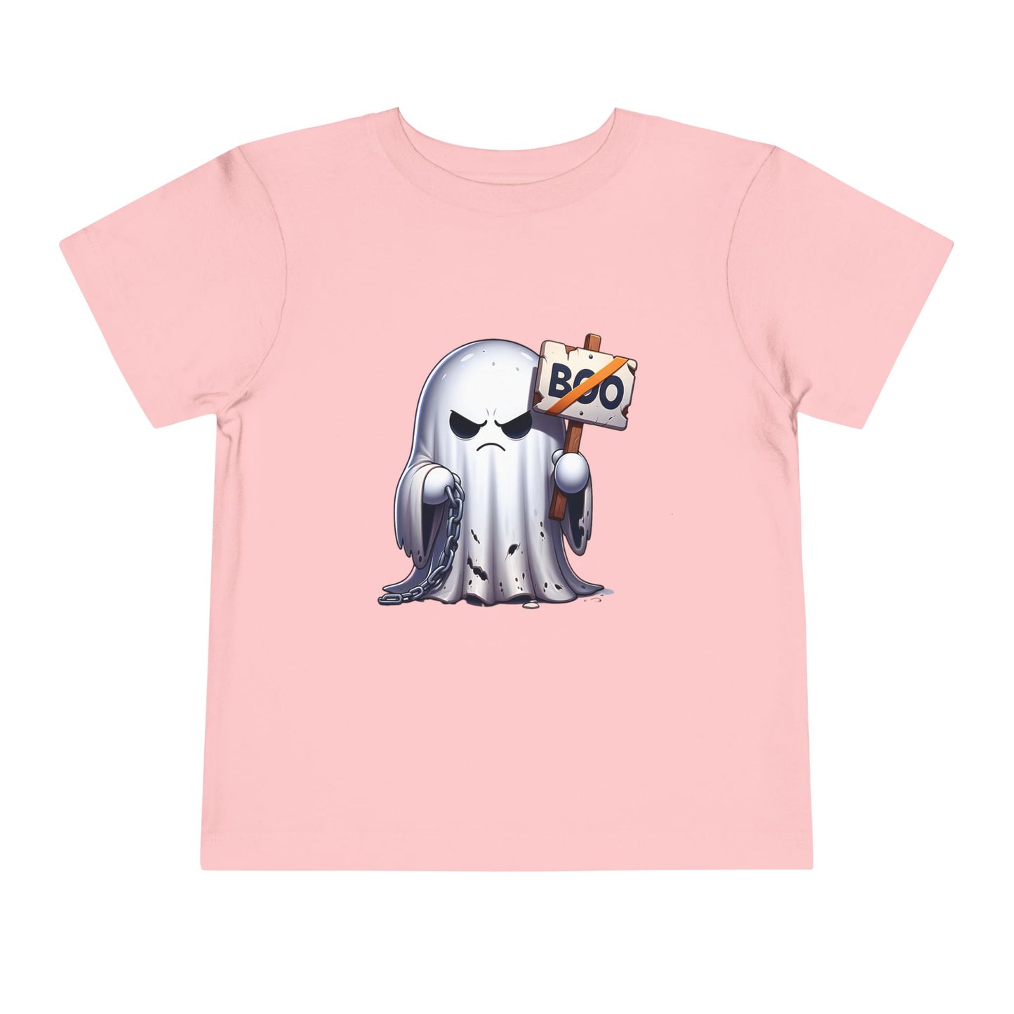"Boo Ghost" Toddler Short Sleeve Tee.